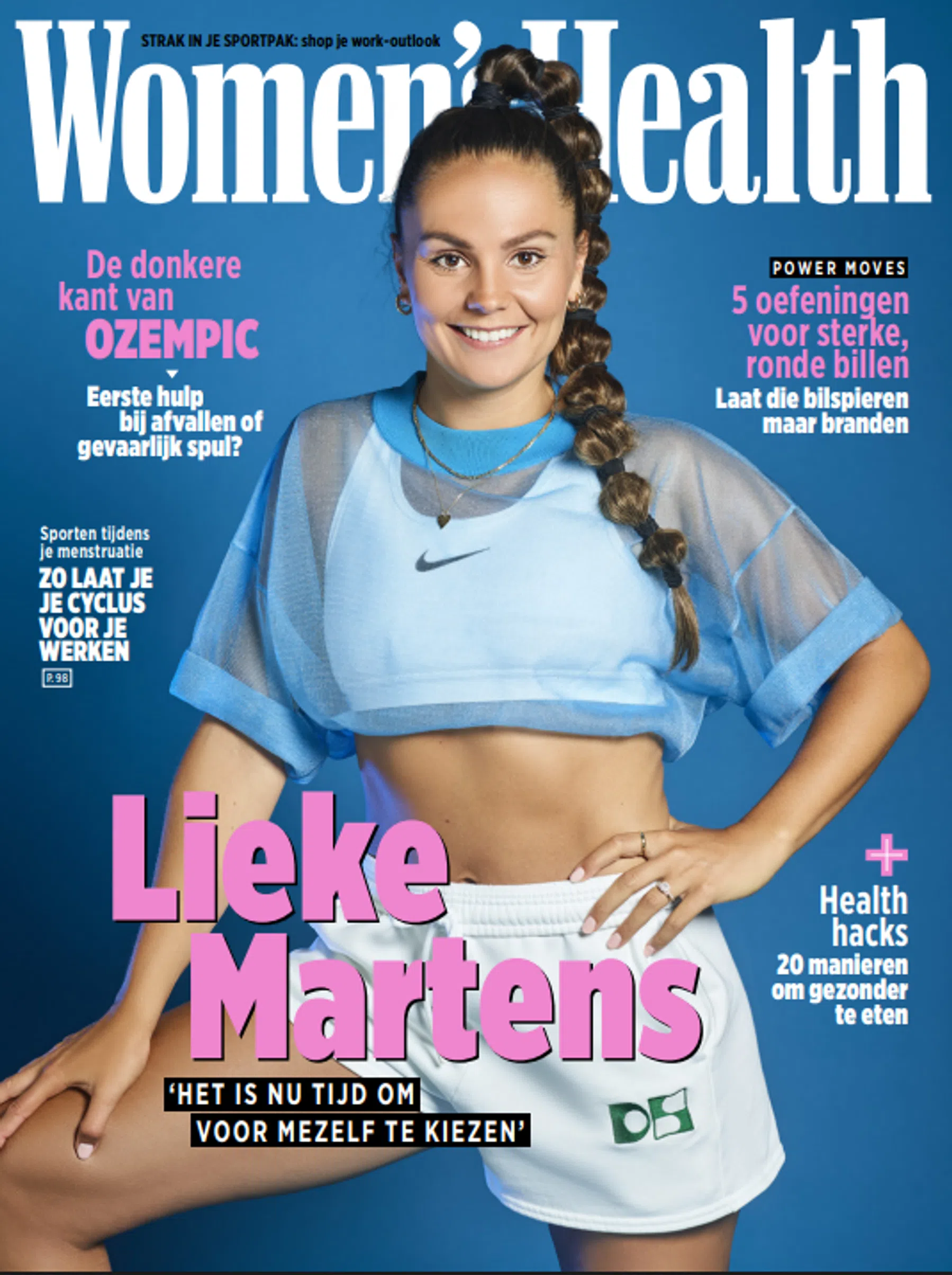 De WH-cover van 2024 met Lieke Martens